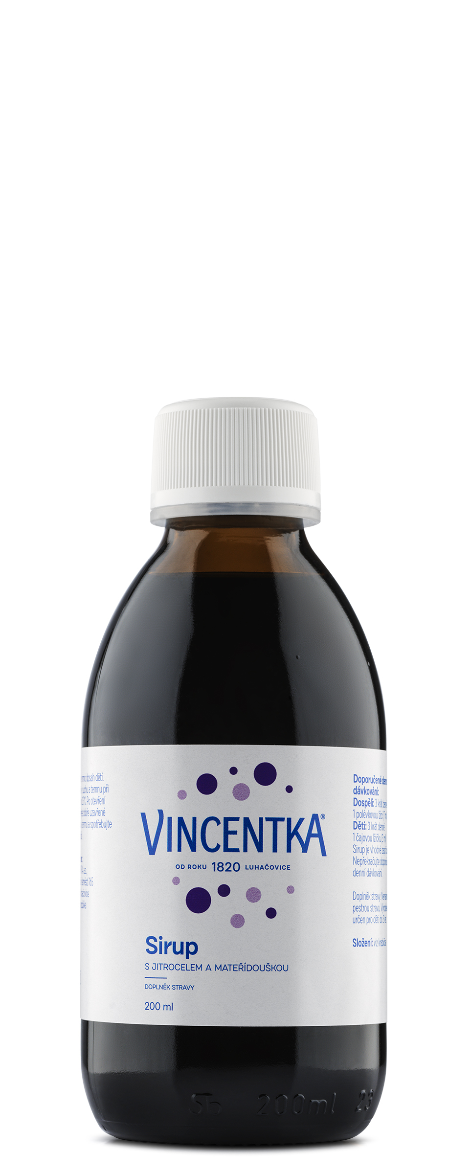 Vincentka sirup 200 ml