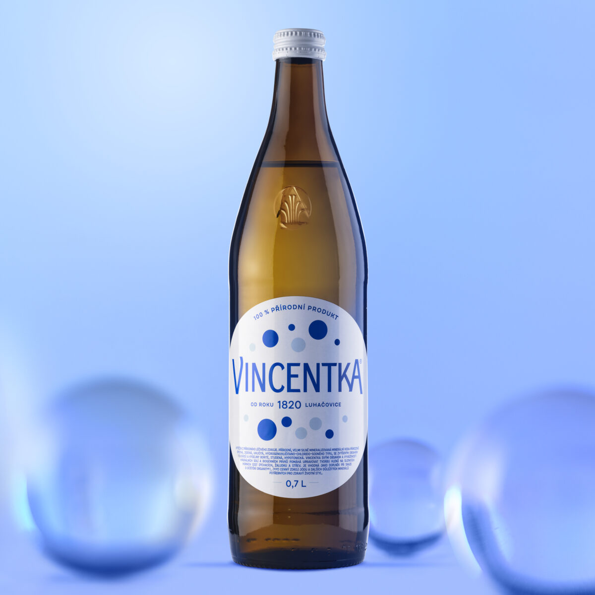 Vincentka minerální voda 700 ml
