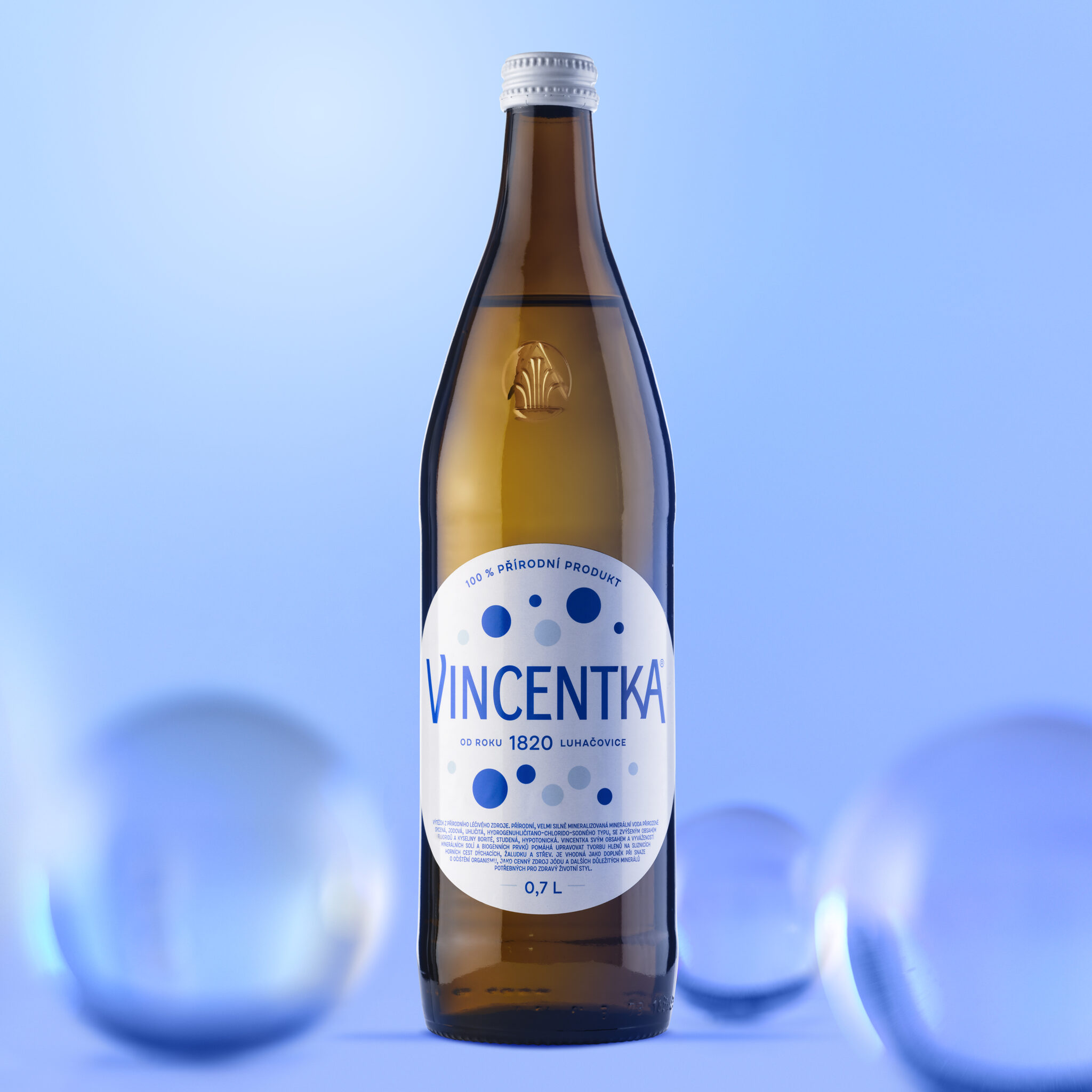 Vincentka minerální voda 700 ml - Vincentka