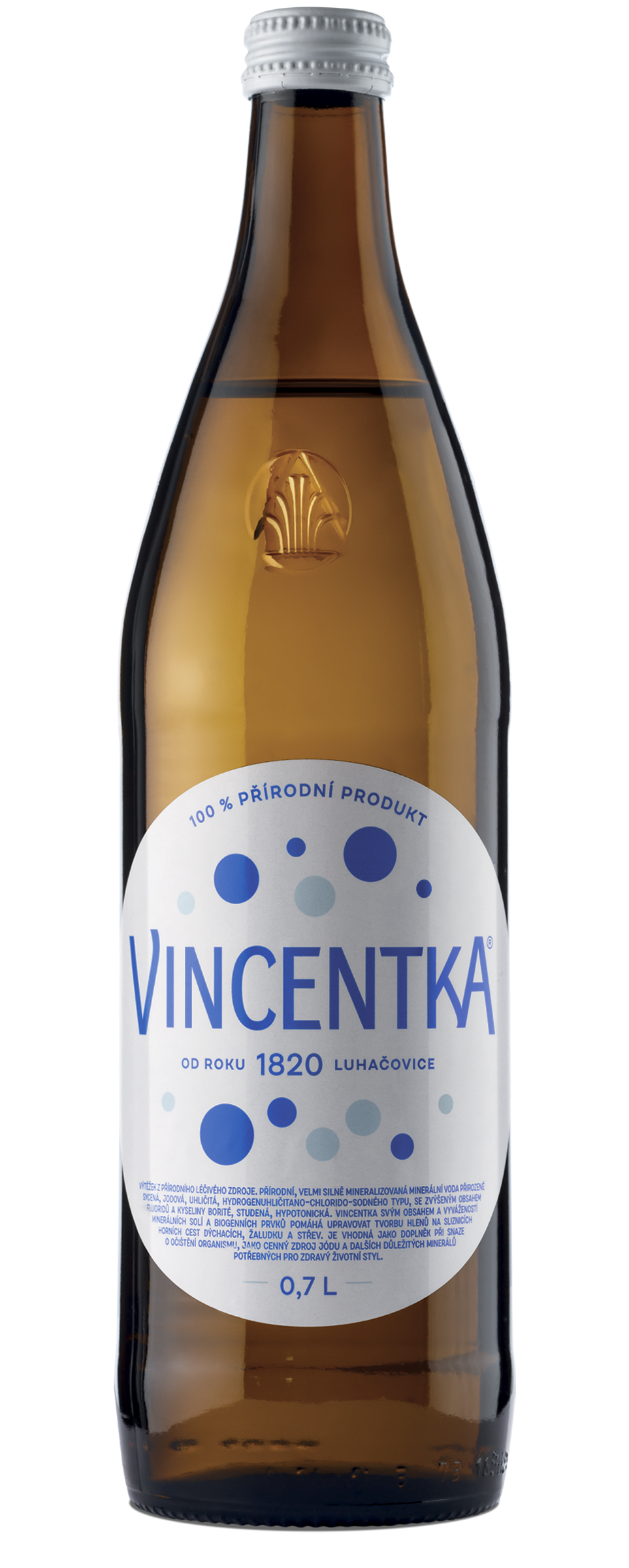 Vincentka minerální voda 700 ml